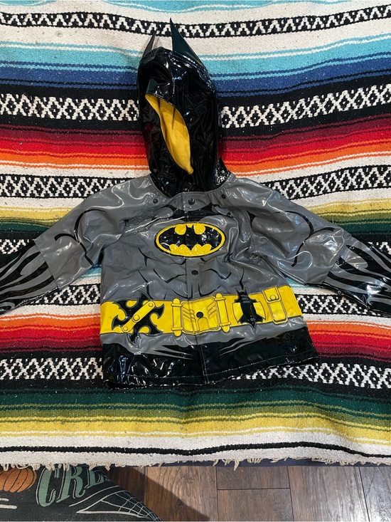 Western Chief Other - Western Chief Kids Batman Raincoat Jacket - Gray, Black & Yellow